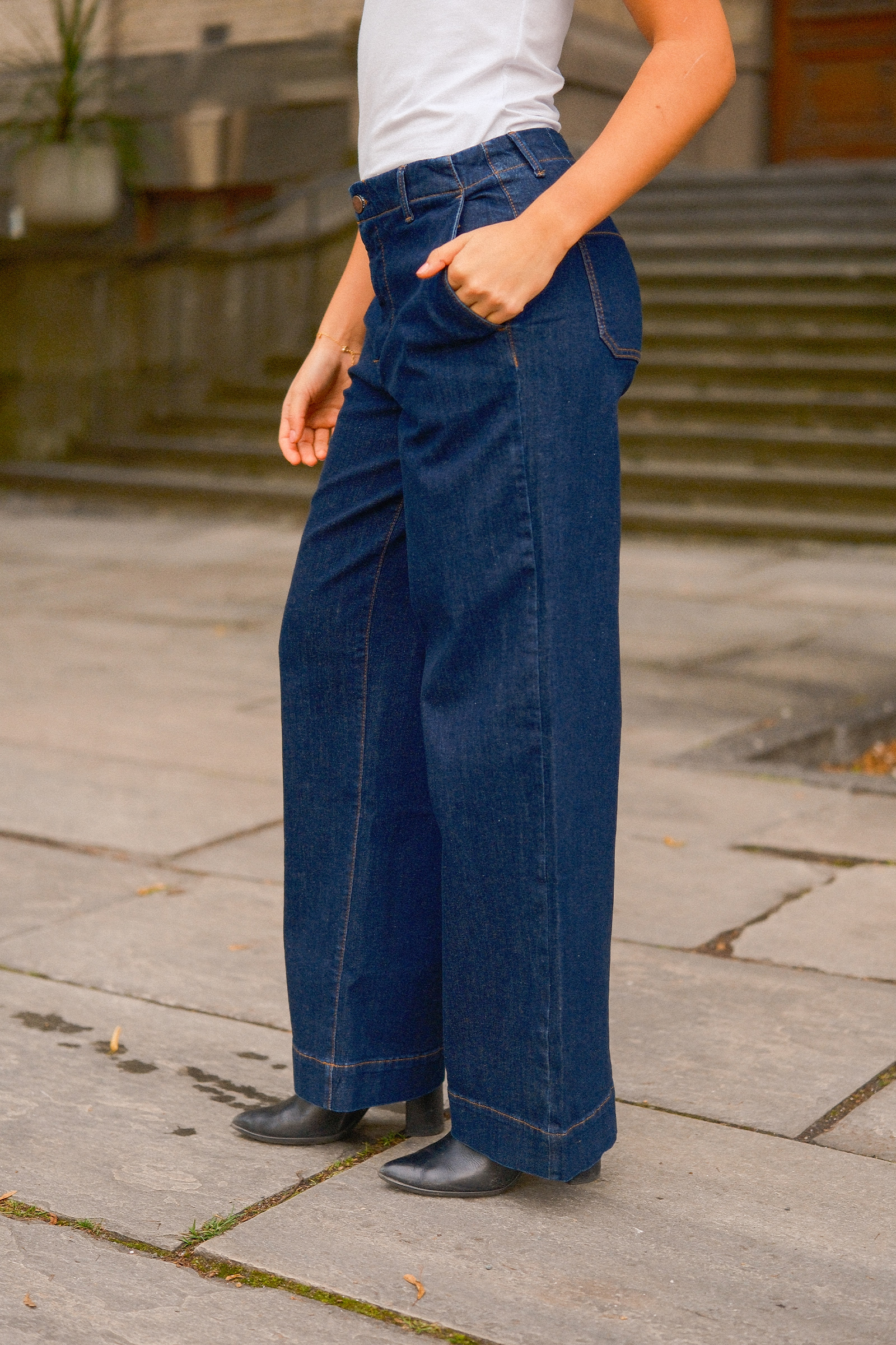 EricaFV 420, Dark Rinse Denim - Bilde 2