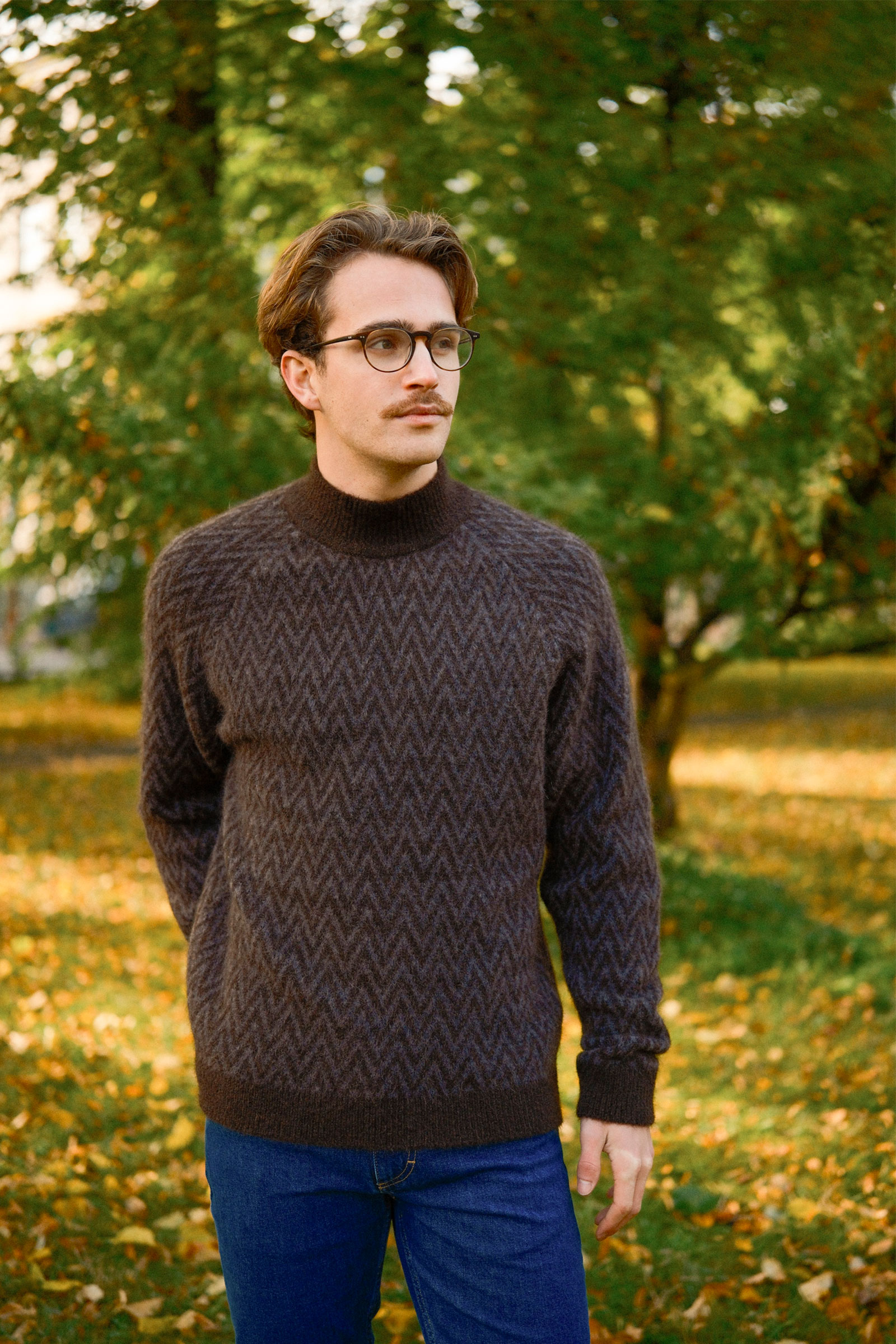Finn Mohair, Brun - Bilde 3
