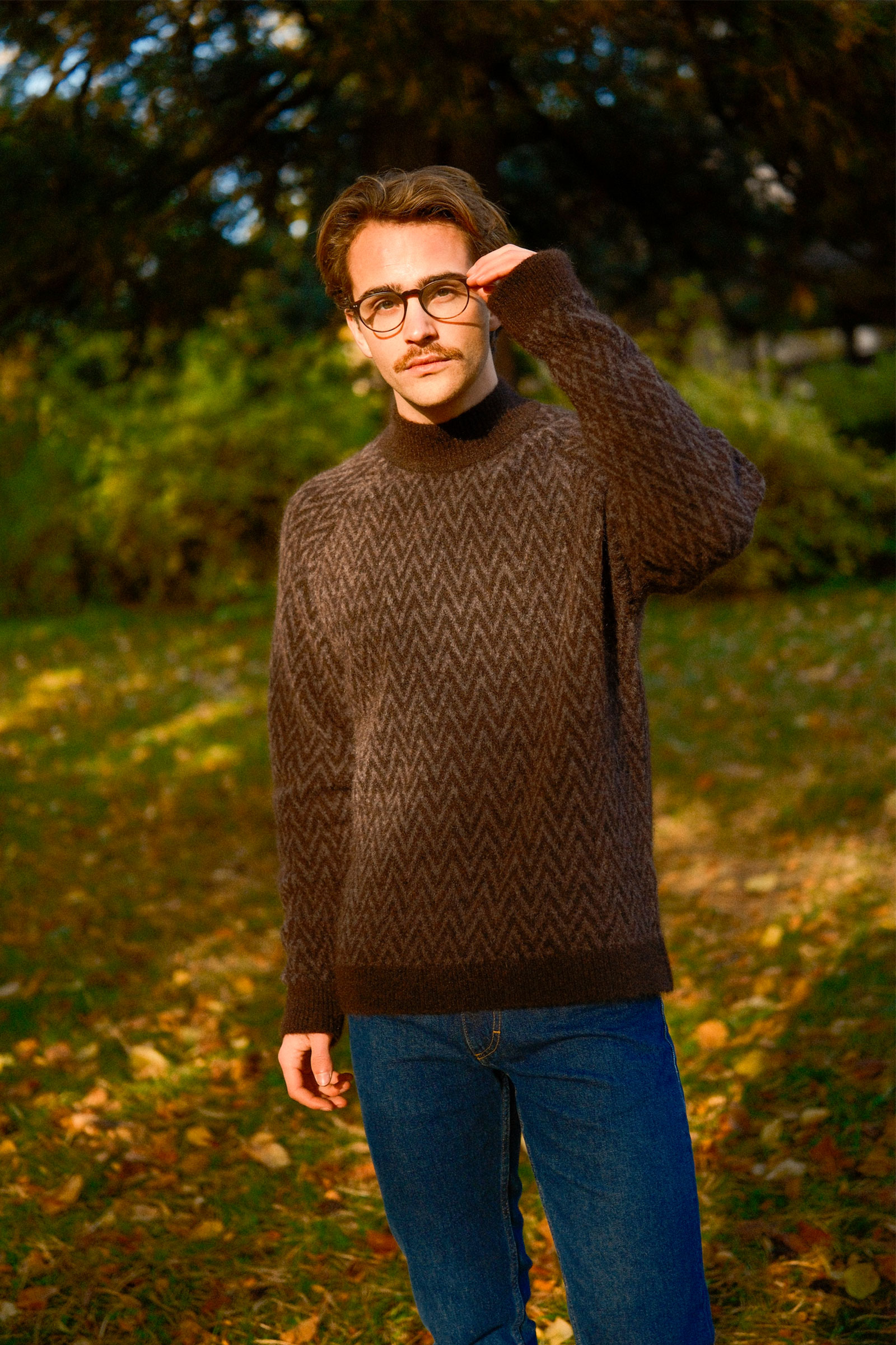 Finn Mohair, Brun