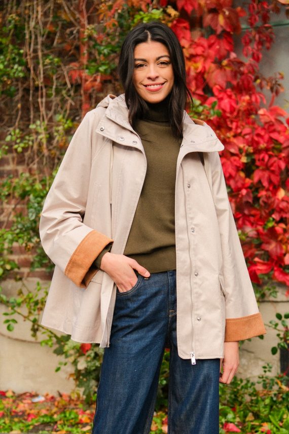 Gracelynn IW Hooded Jacket, Chateau Gray