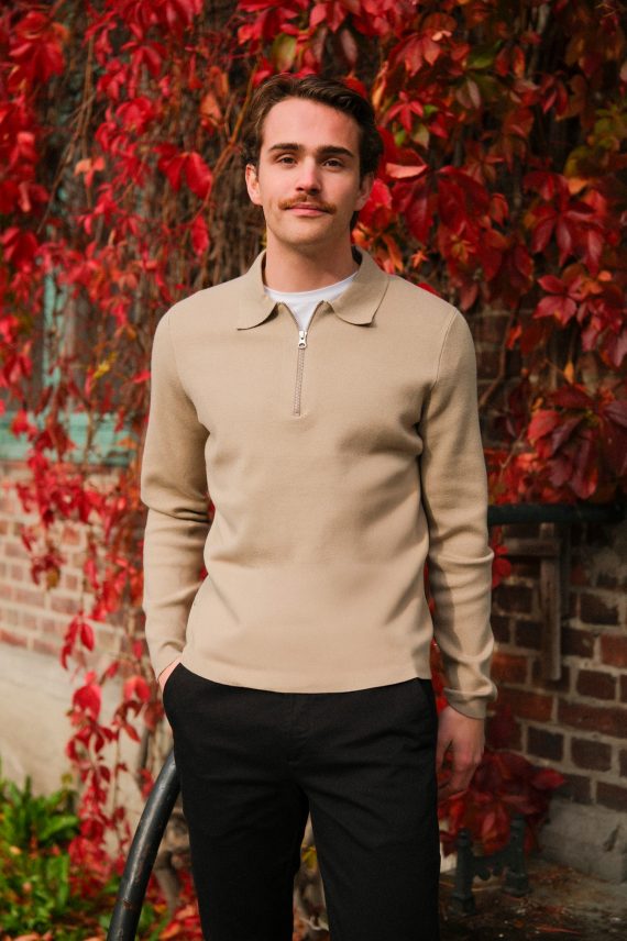 Guna Half Zip 10490, Pure Cashmere