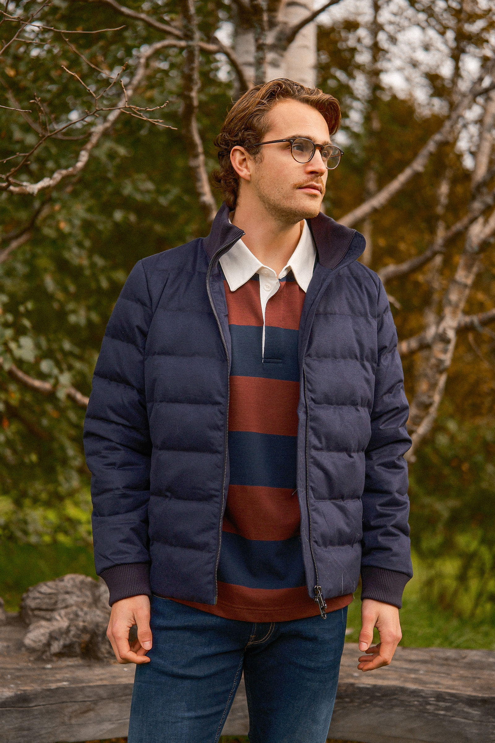 Jacob Wool, Dark Navy - Bilde 2