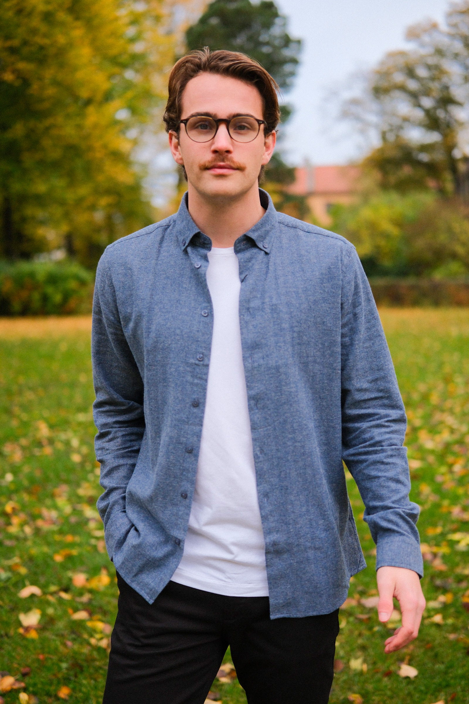 Jon Shirt, Navy - Bilde 3