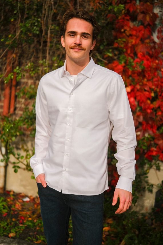 Ludde LS Shirt, White