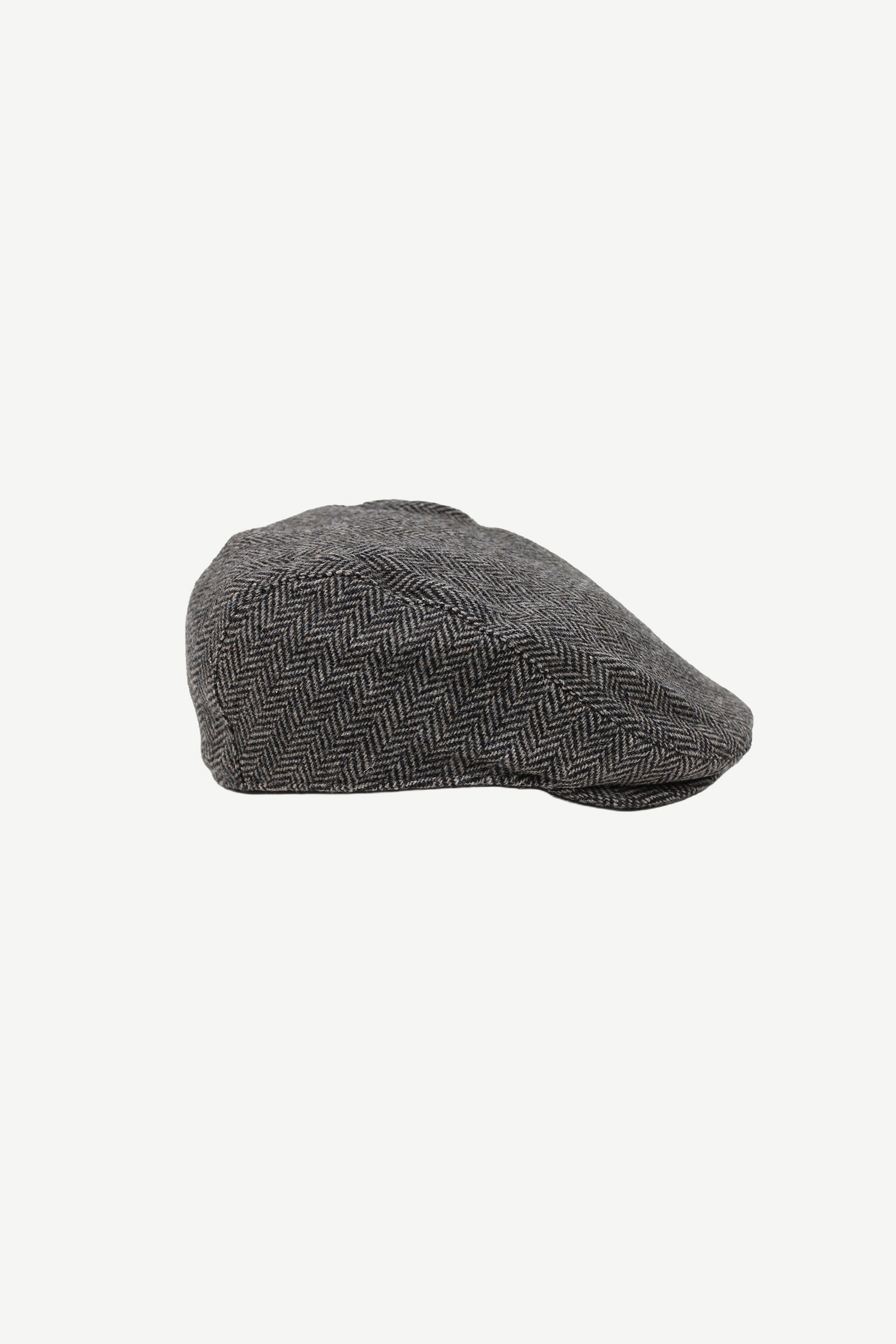 Glenn Flat Cap, Sort - Bilde 2