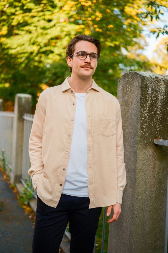 MMG Alden Corduroy Shirt, Beige