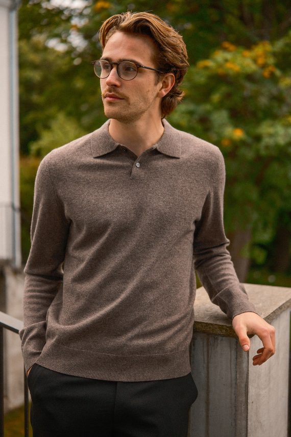 Noa Polo Shirt, Brun
