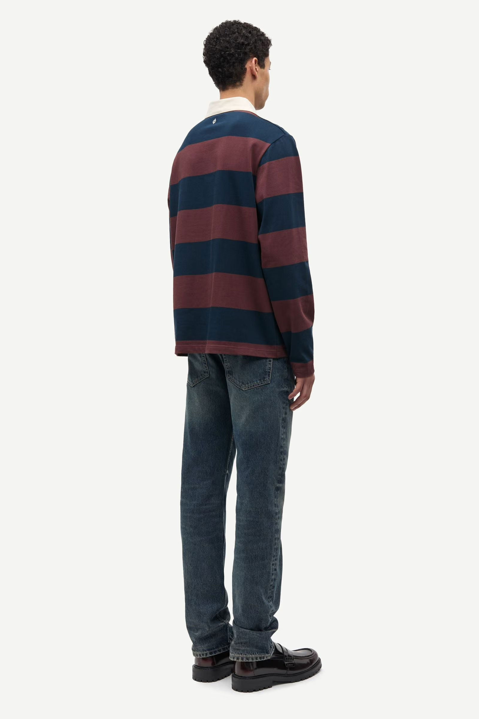 Sakevin X Polo LS 15512, Bitter Chocolate Stripes - Bilde 2