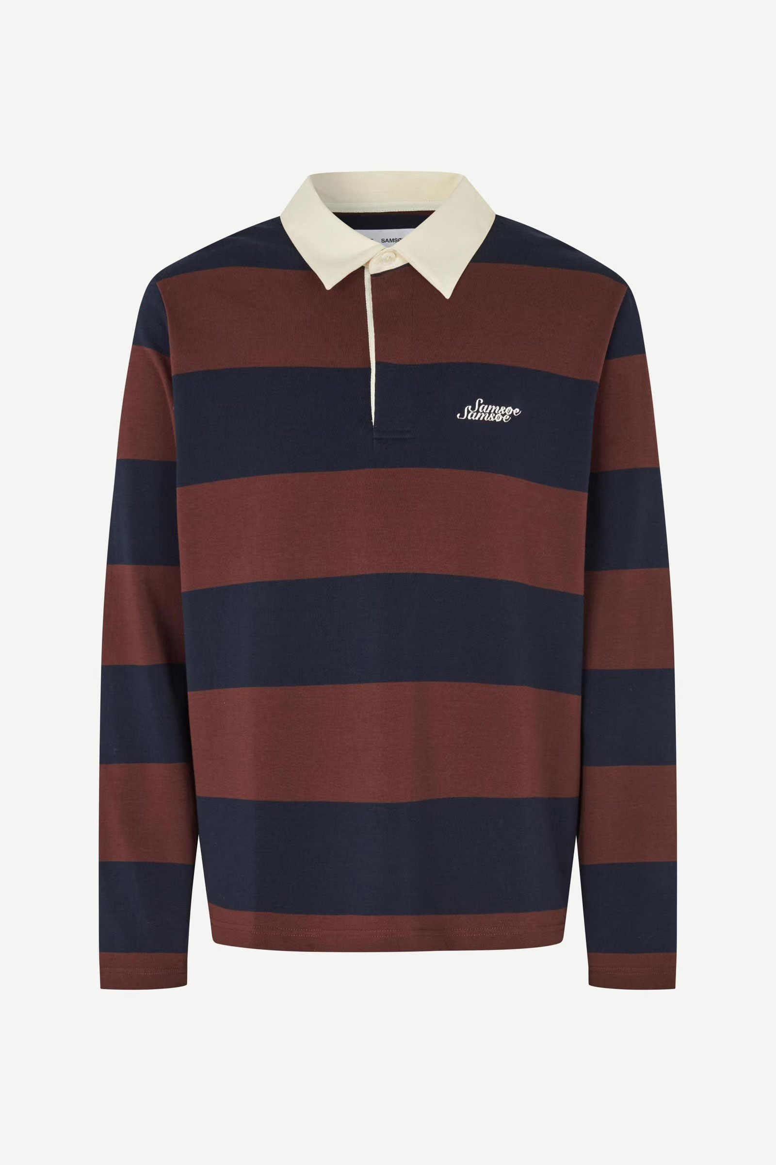 Sakevin X Polo LS 15512, Bitter Chocolate Stripes - Bilde 3