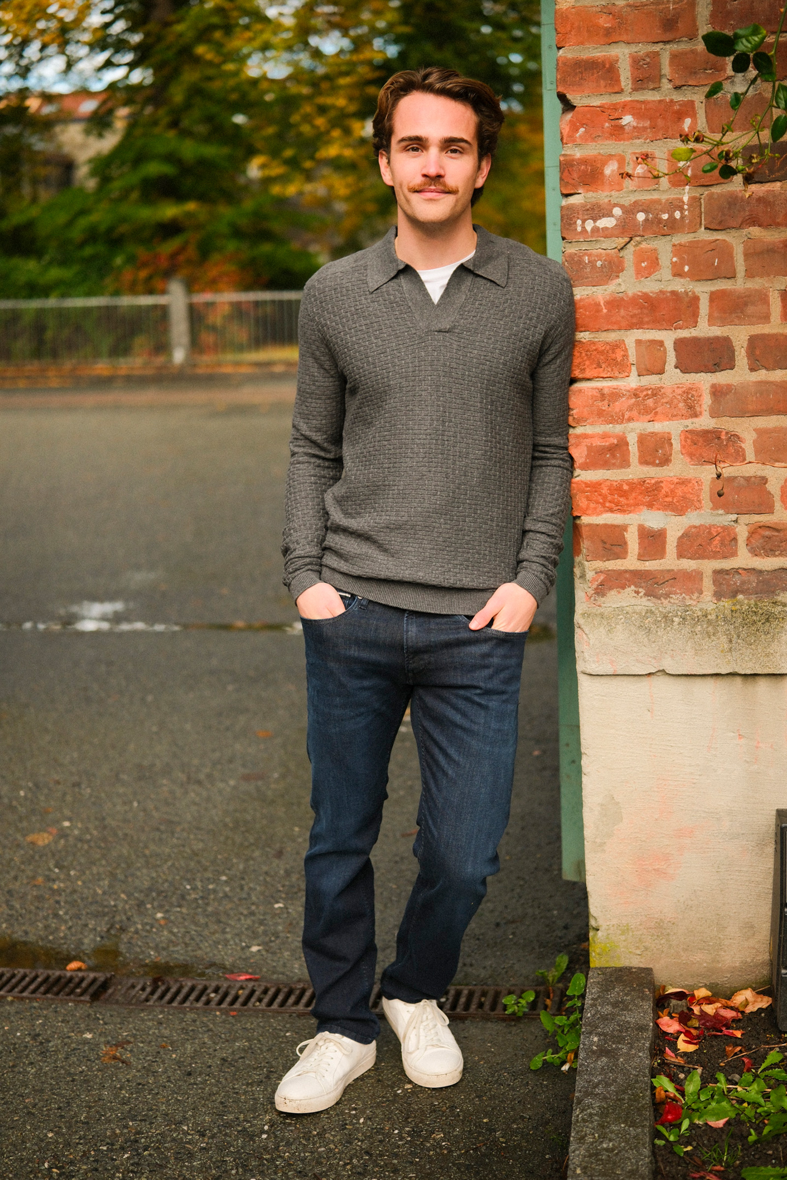 Sanches Sweater, Charcoal - Bilde 4