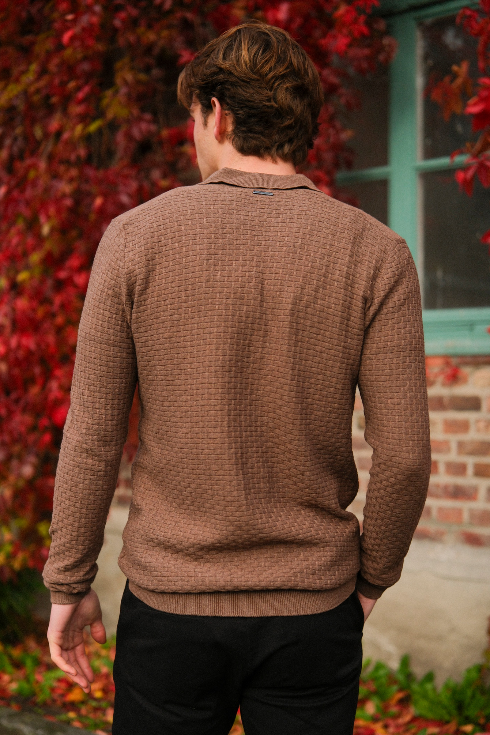 Sanches Sweater, Mid Brown - Bilde 7