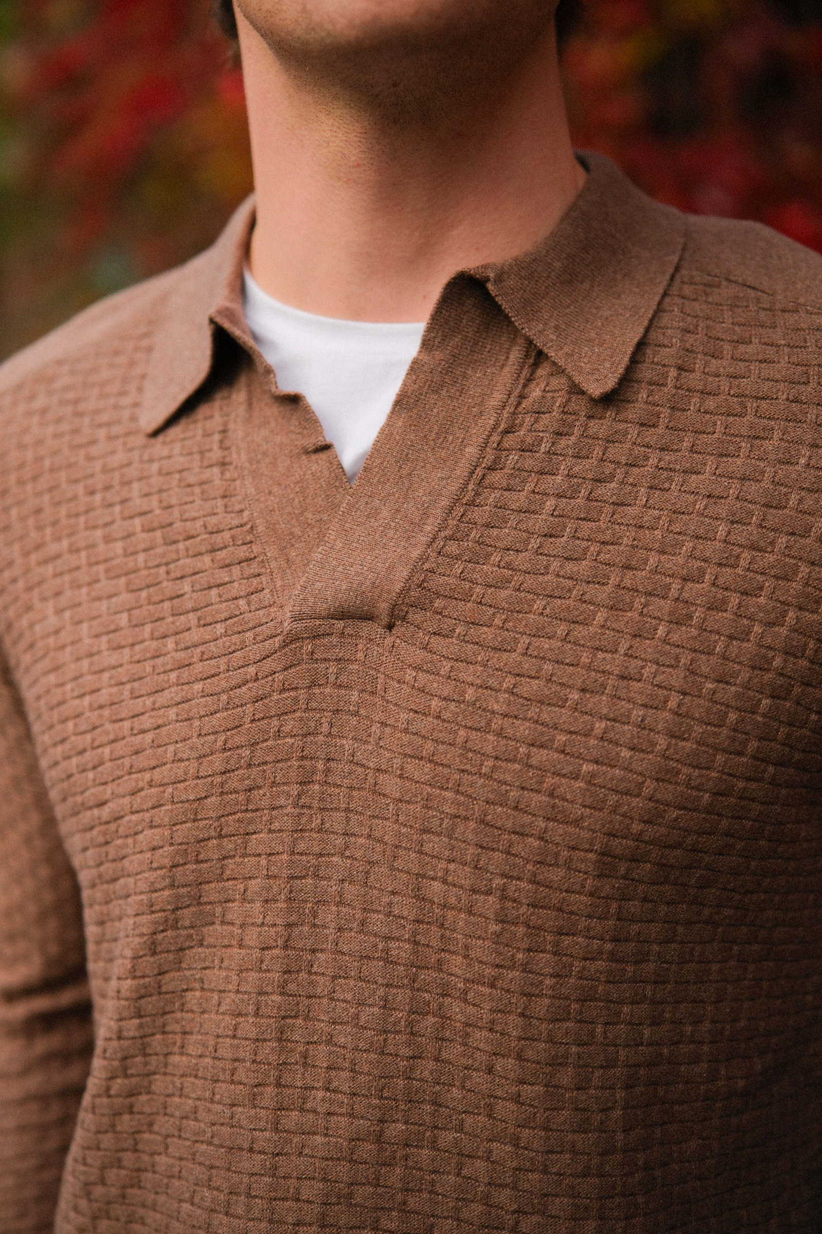 Sanches Sweater, Mid Brown - Bilde 6