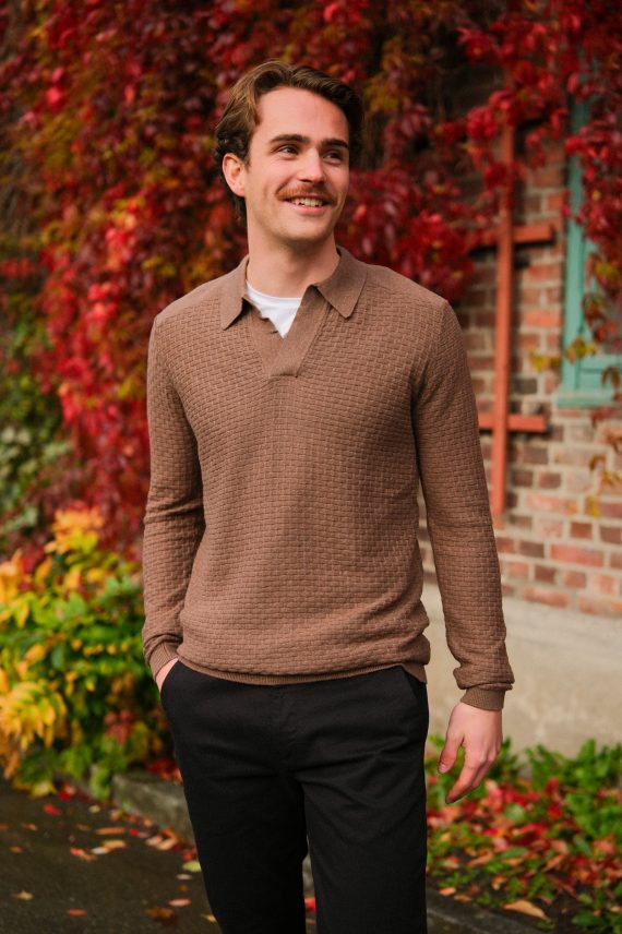 Sanches Sweater, Mid Brown
