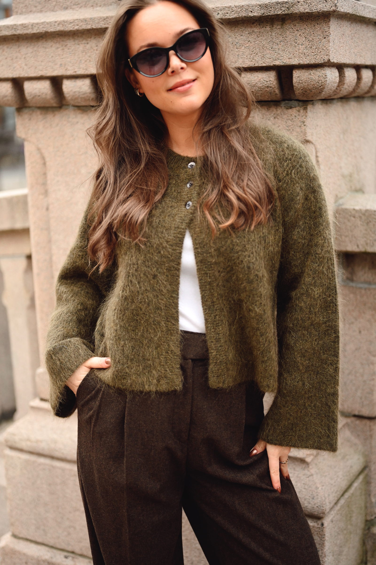 Santina Cardigan, Beech - Bilde 5