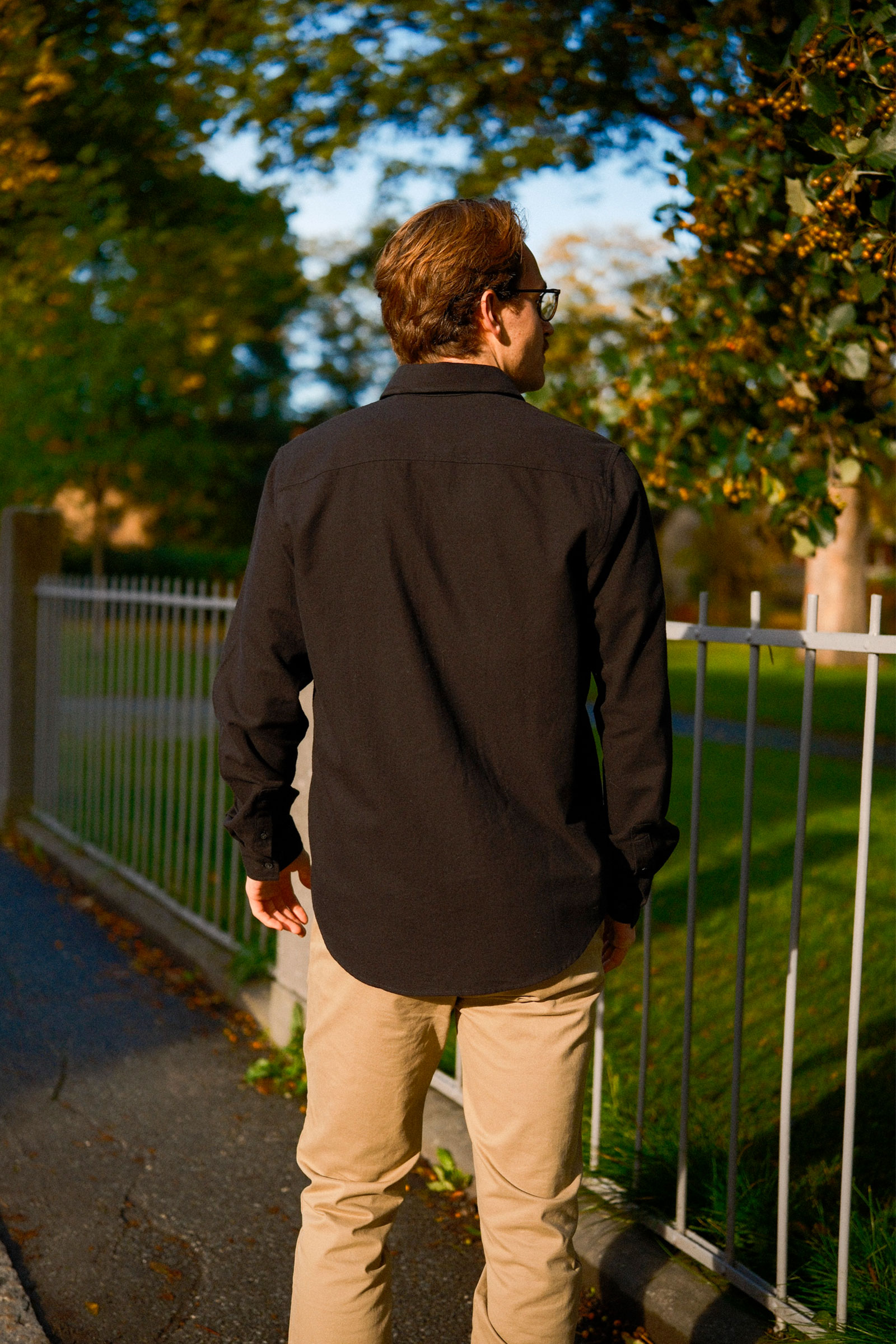 Saryan J Shirt 15501, Black - Bilde 4