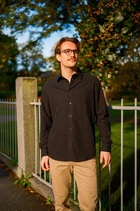 Saryan J Shirt 15501, Black