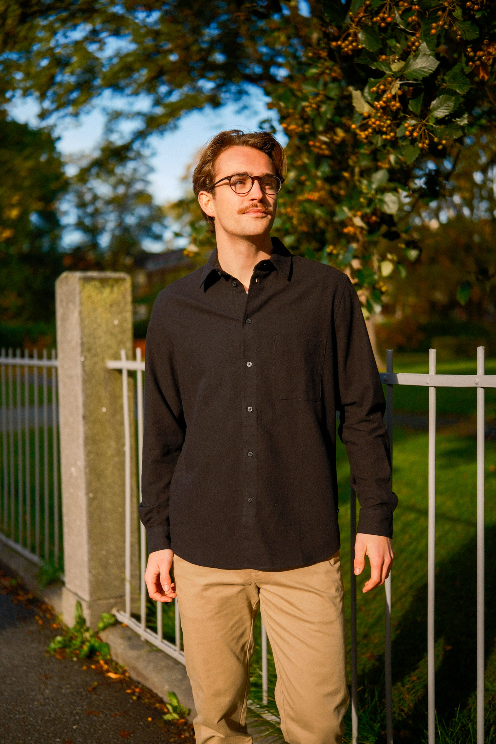 Saryan J Shirt 15501, Black