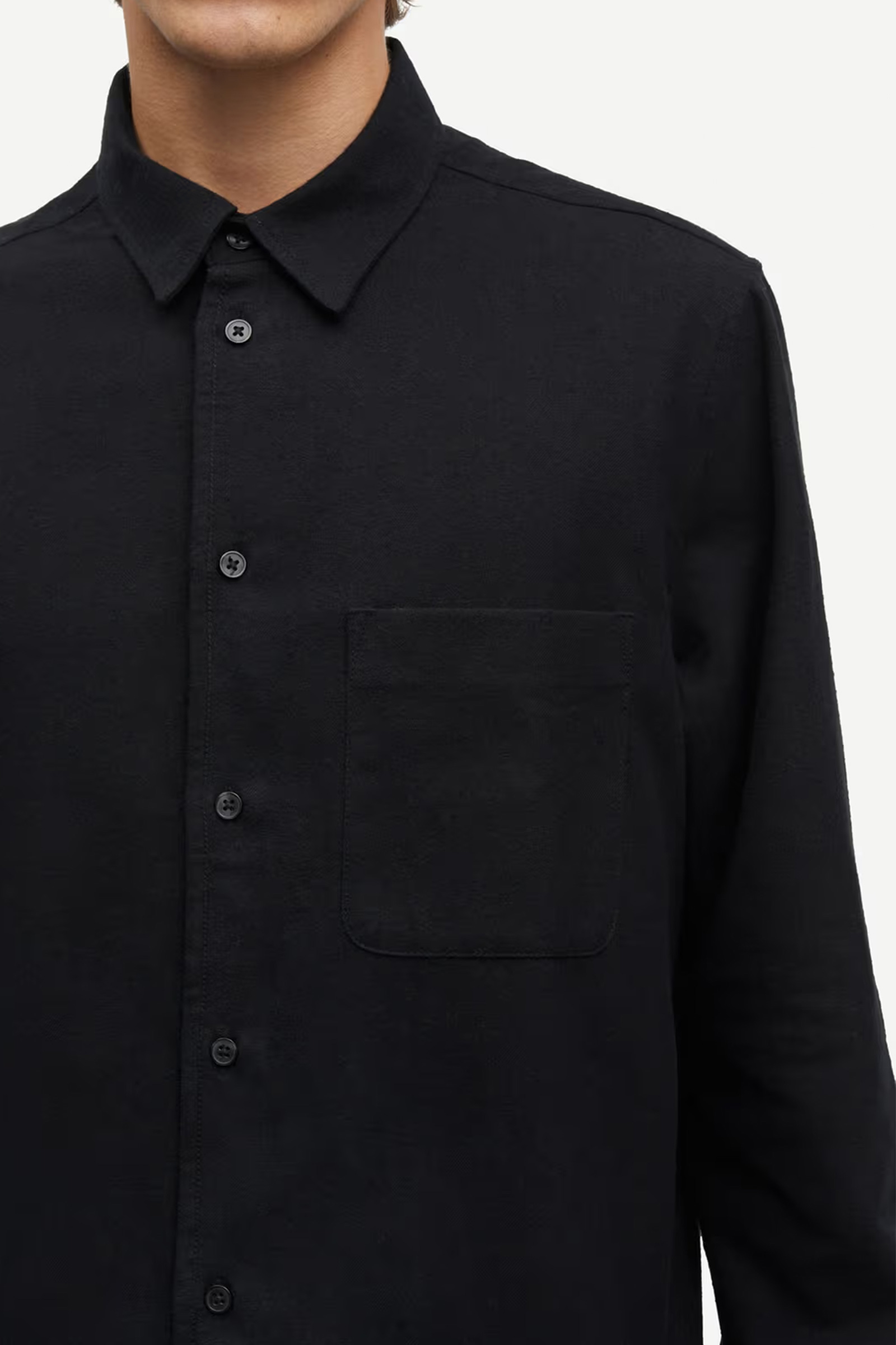 Saryan J Shirt 15501, Black - Bilde 6