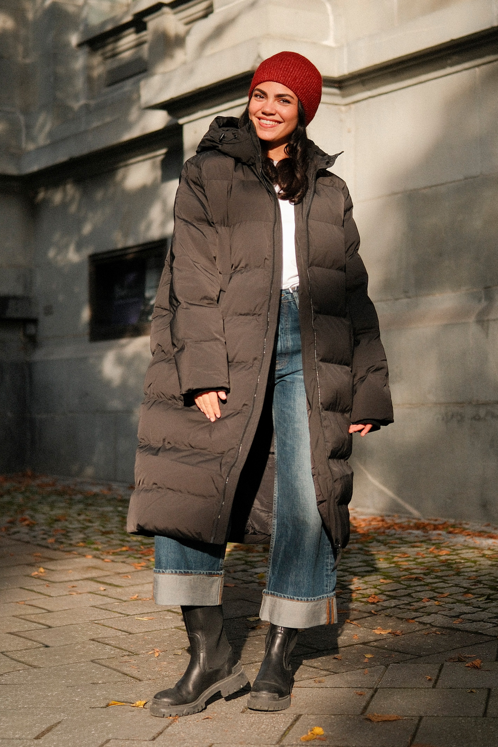 Saseran Coat, Black - Bilde 4