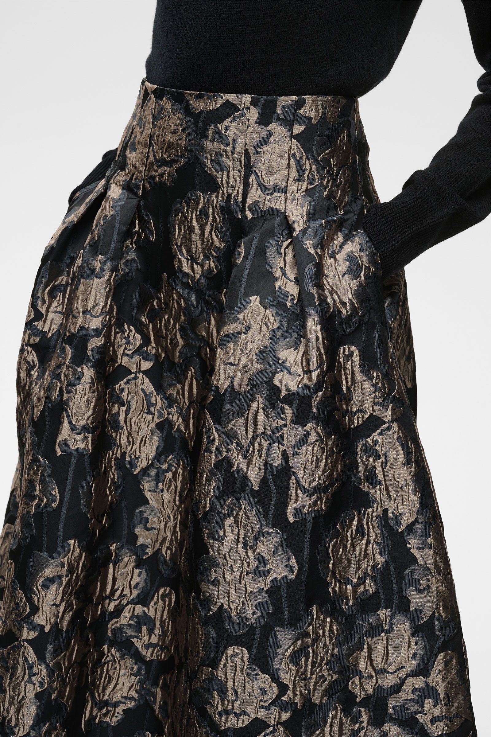 YancieIW Skirt, Flower Jacquard - Bilde 6