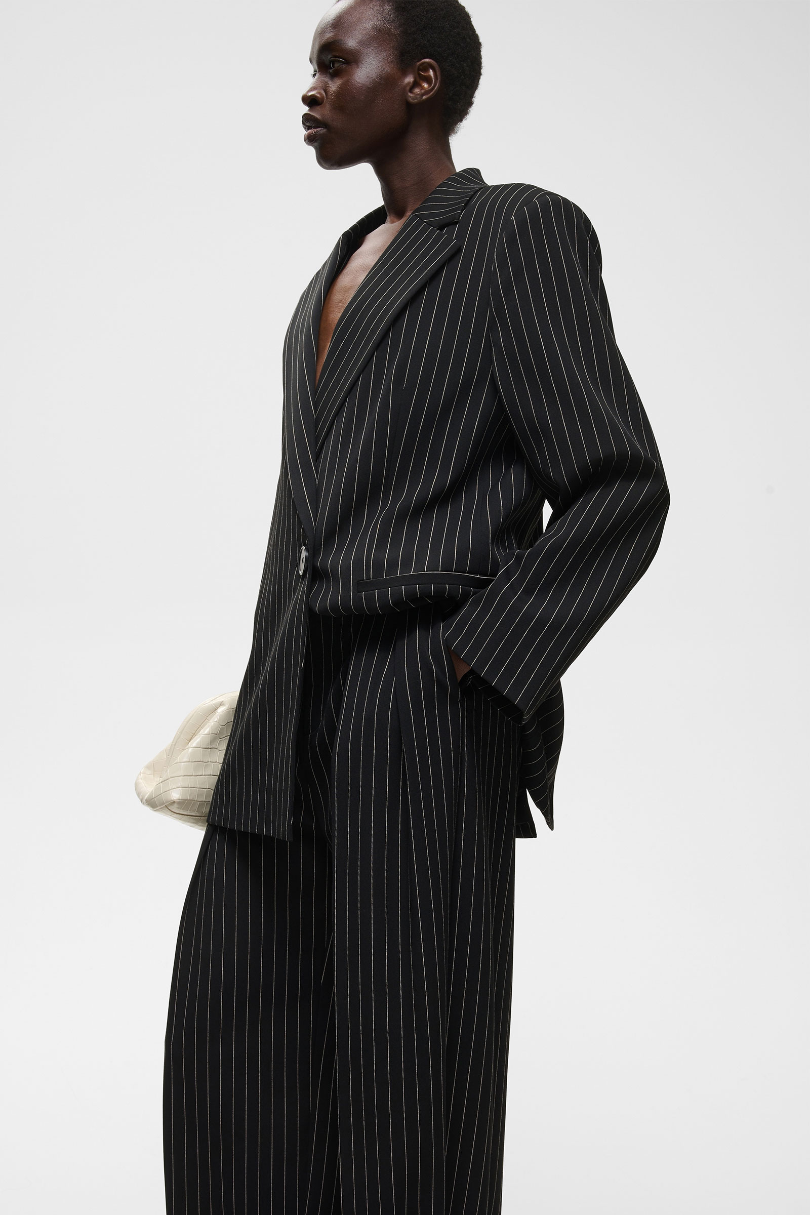 YarahIW Wide Pant, Black - Bilde 3