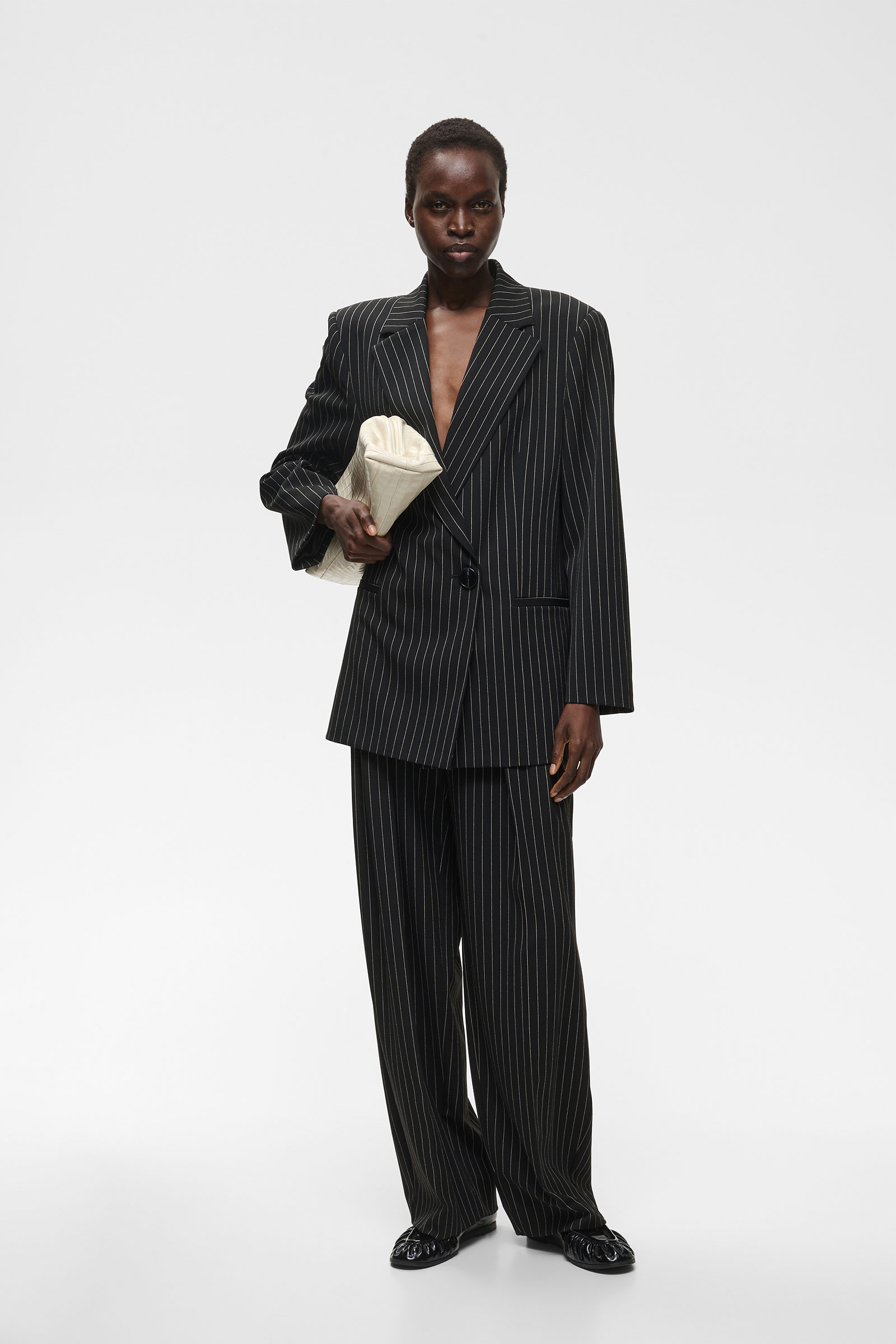 YarahIW Wide Pant, Black - Bilde 5