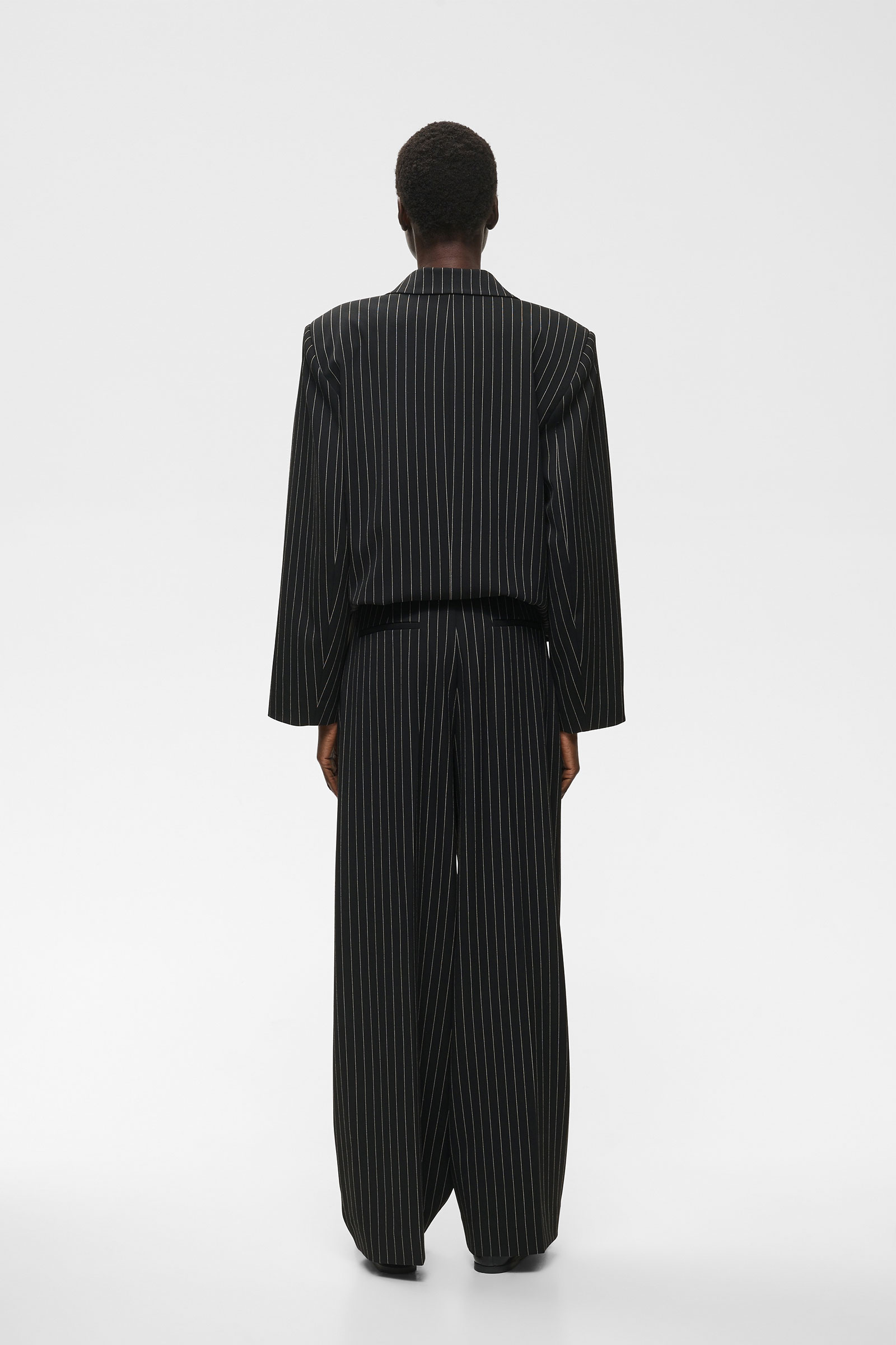 YarahIW Wide Pant, Black - Bilde 6
