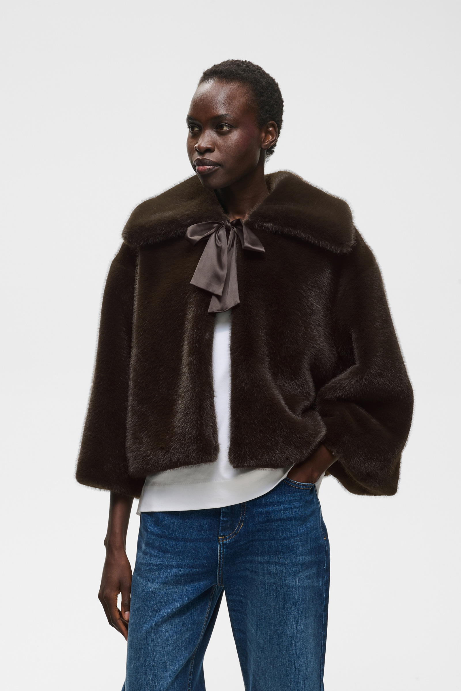 YasminahIW Jacket, Chocolate Brown - Bilde 2