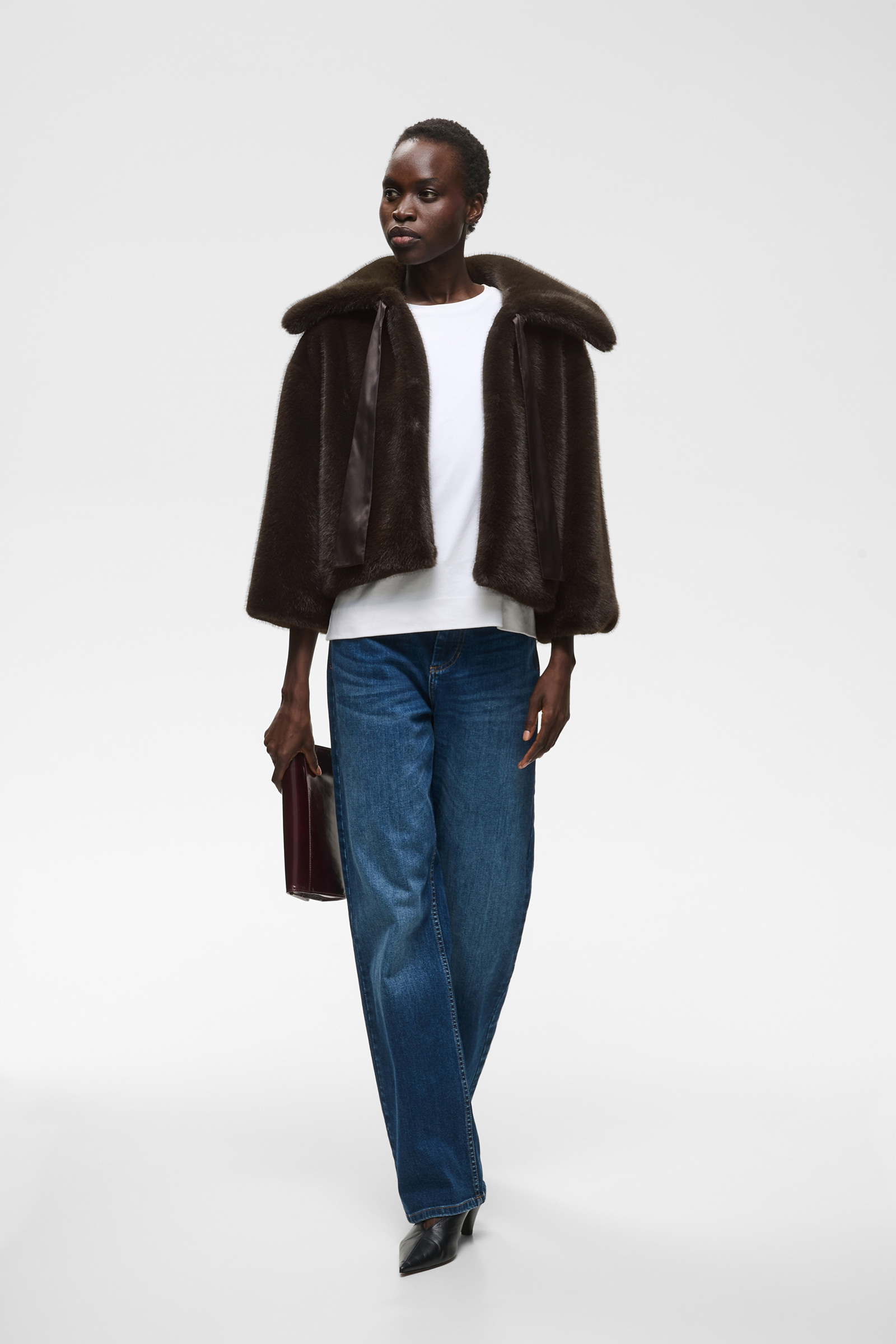 YasminahIW Jacket, Chocolate Brown - Bilde 4