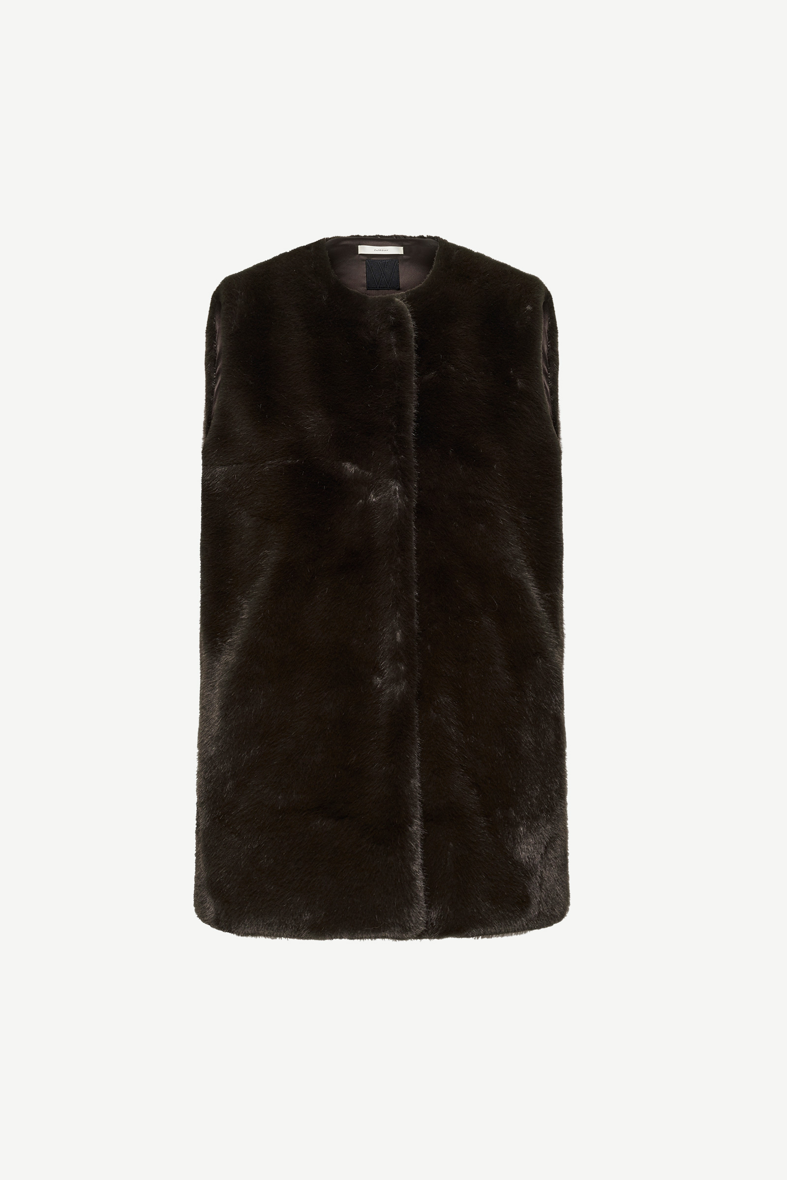 YasminahIW Waistcoat, Chocolate Brown - Bilde 5
