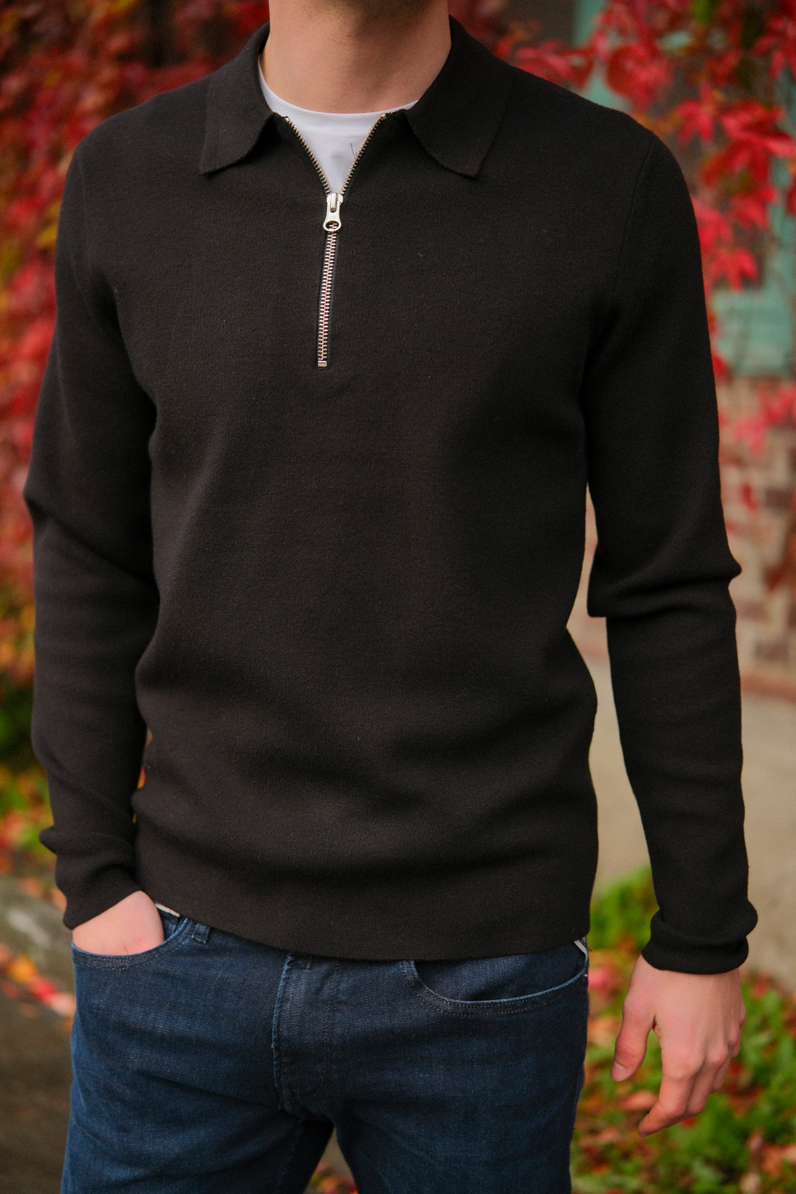 Guna Half Zip 10490, Black - Bilde 4