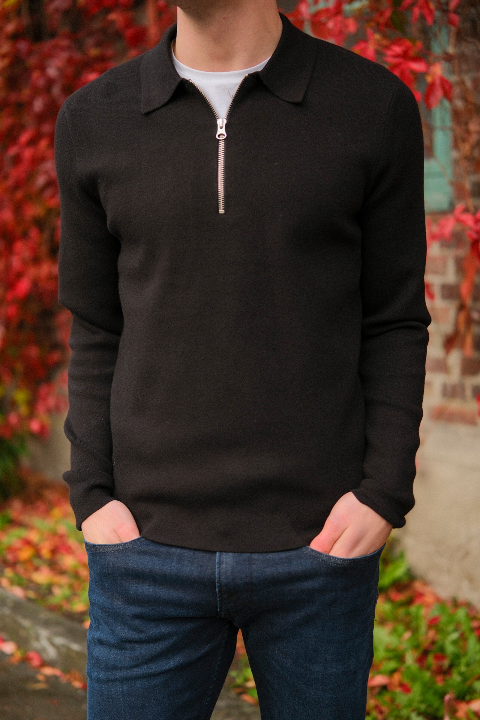 Guna Half Zip 10490, Black - Bilde 2