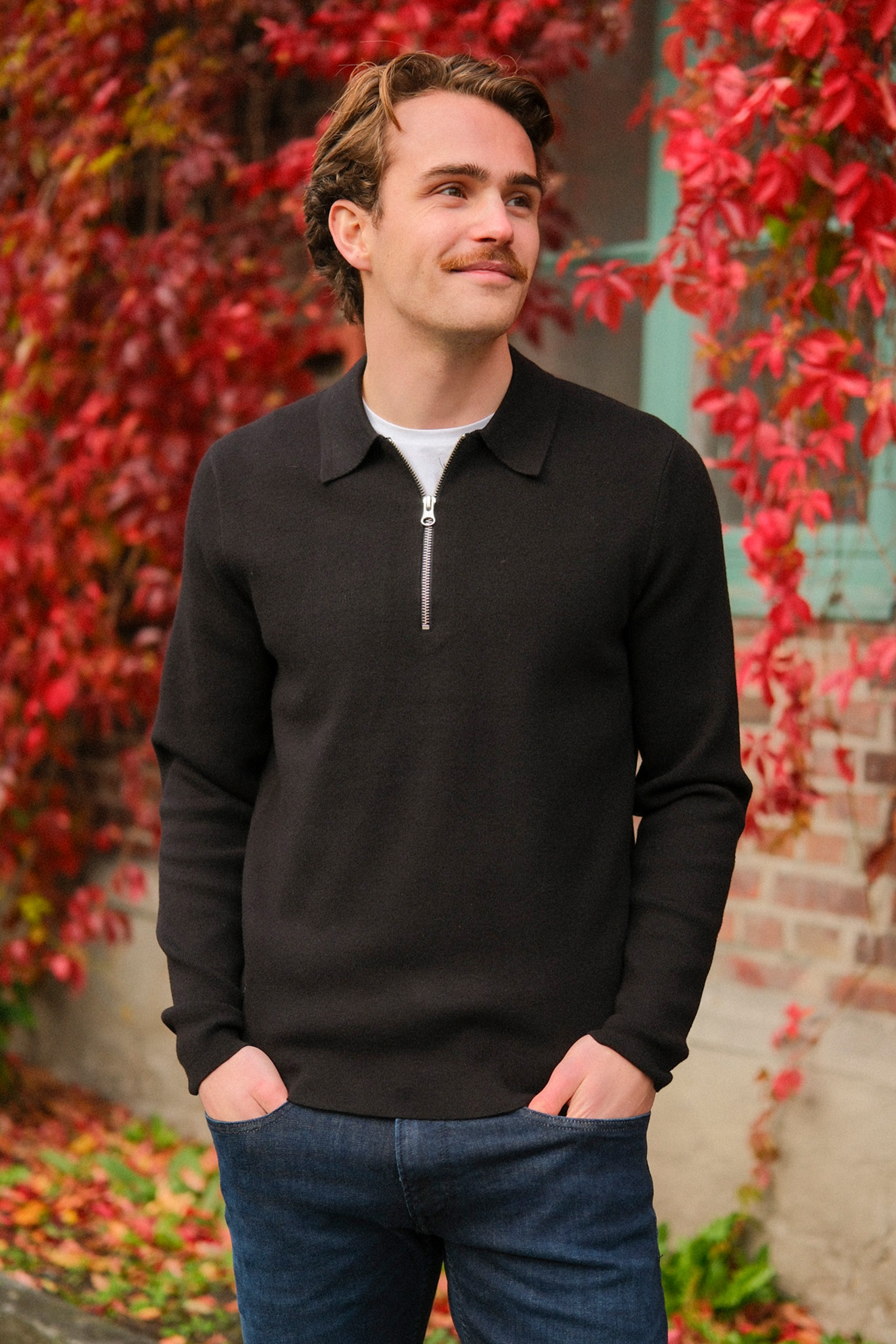 Guna Half Zip 10490, Black