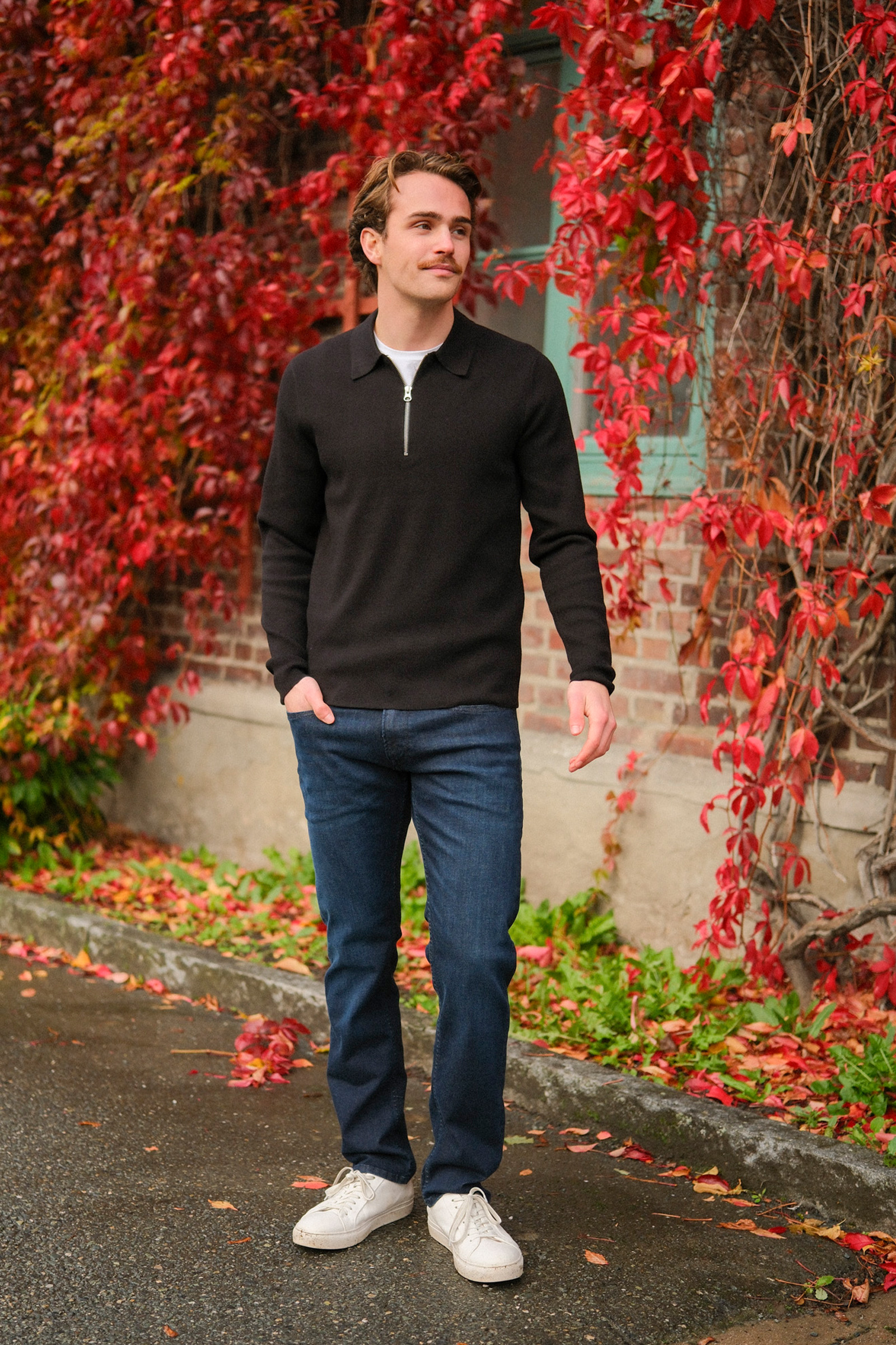 Guna Half Zip 10490, Black - Bilde 3
