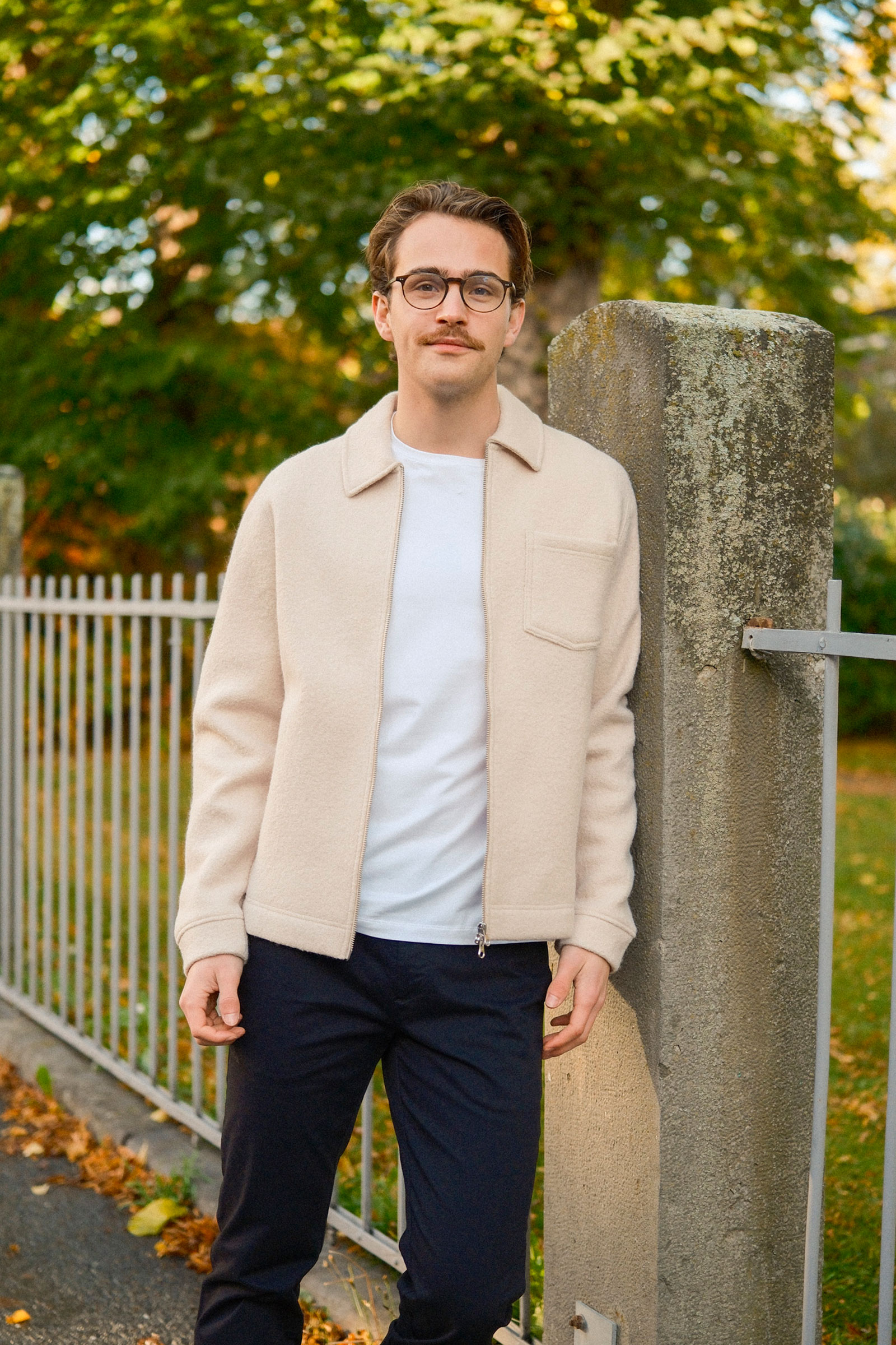 Hannes Full Zip 14612, Oatmeal - Bilde 6