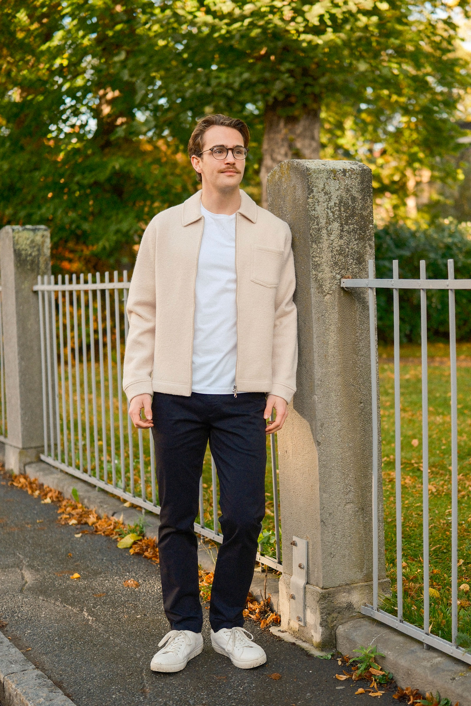 Hannes Full Zip 14612, Oatmeal - Bilde 2