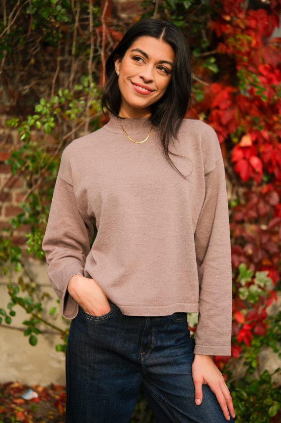 Ina Sweater, Brun