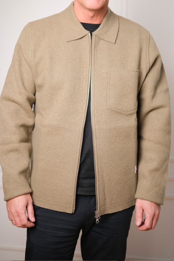 Hannes Full Zip 14612, Oatmeal