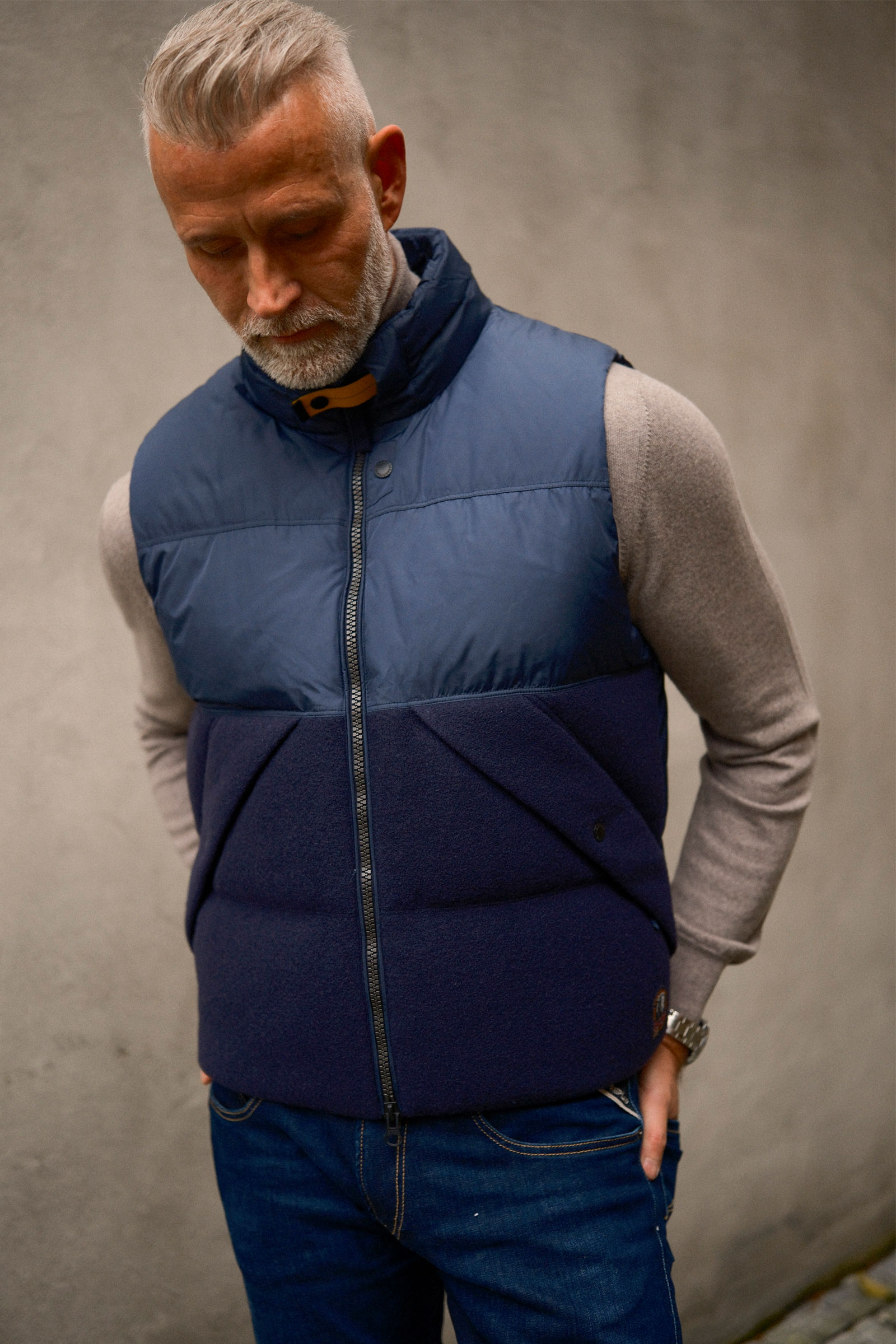 Varone Wool Vest, Blue Navy - Bilde 7