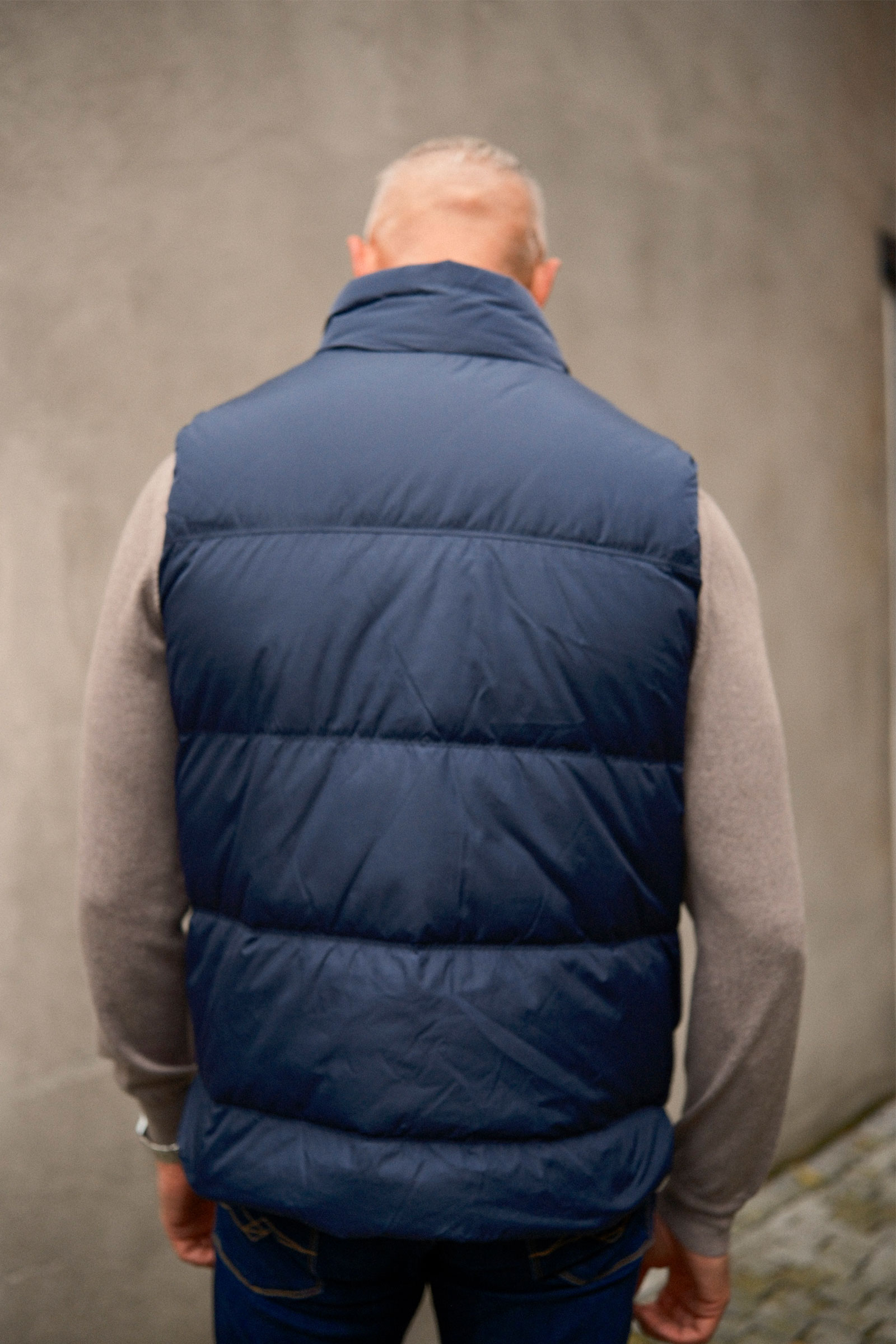 Varone Wool Vest, Blue Navy - Bilde 5