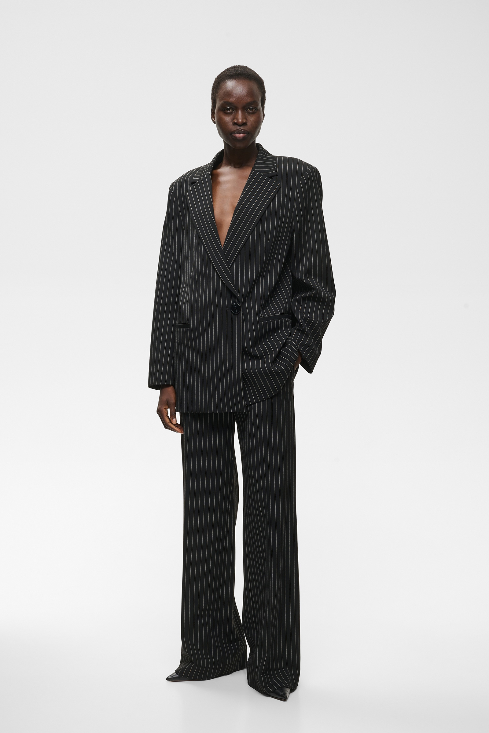 YarahIW Straight Pant, Black - Bilde 3